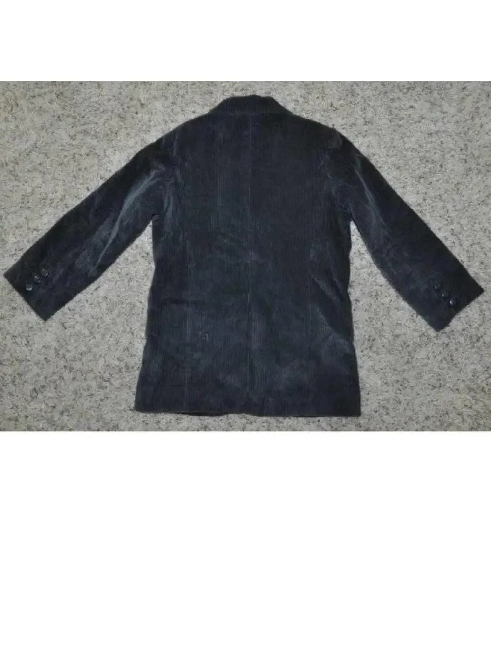 George Corduroy Blazer Boys 4/5 Blue Single Breasted Suit Jacket Lined 3 Pocket